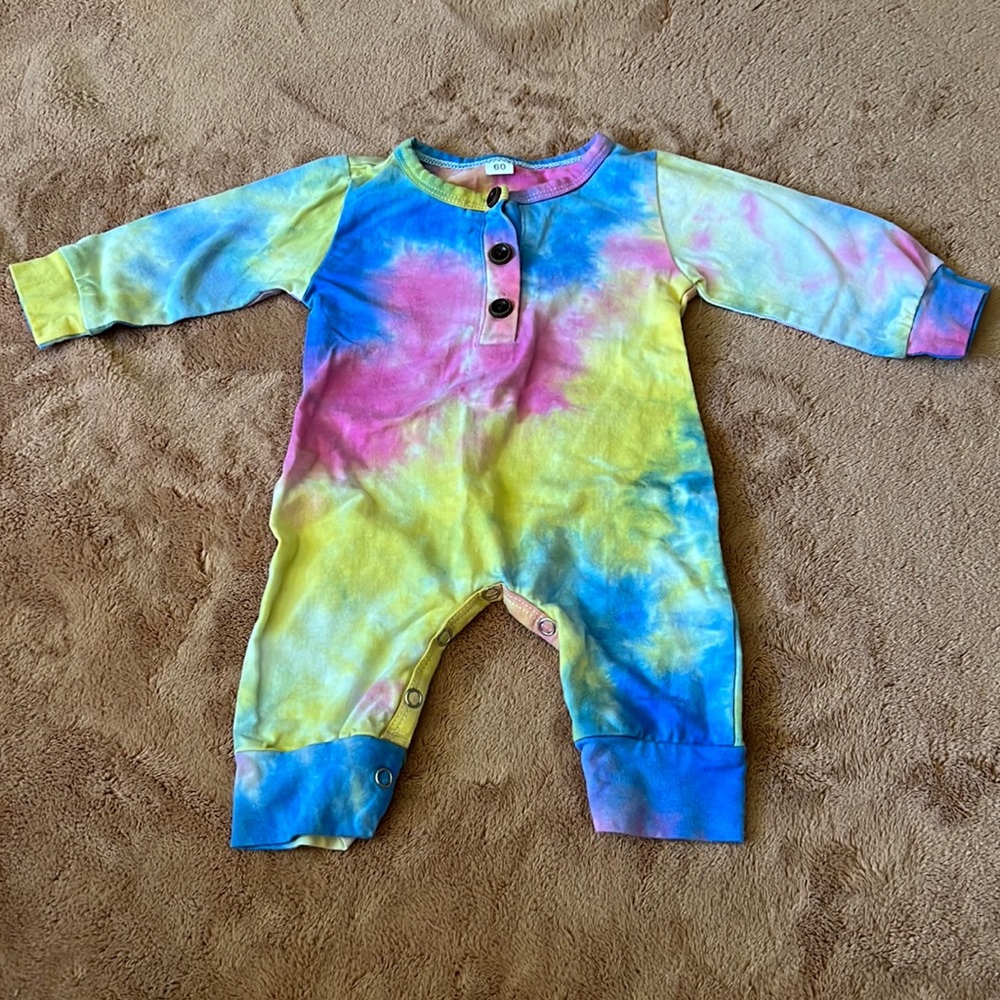 3 Months Tie Dye One Piece